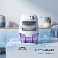 Déshumidificateur d'air domestique, absorbe l'humidité, mini déshumidificateur de 500 ml pour la chambre, la salle de bain