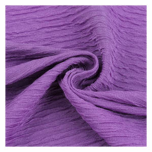 95% Polyester 5% Spandex Tissu Stretch Poly 230gsm 160cm Crêpe Tricoté Tissu pour Vêtements - Product Image 2