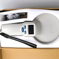 Lector RFID Portátil para Animales de 134.2kHz, Escáner de Microchip ISO11784/5 FDX-B para Perros, Gatos, Ganado