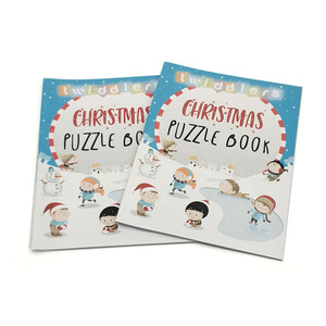 Pittura personalizzata stampa natale da colorare <span class=keywords><strong>libro</strong></span> Puzzle per bambini - Product Image 1