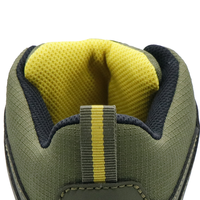 Chaussure de sécurité MaxiTough unisexe en cuir microfibre respirant, avec embout composite et plaque anti-perforation pour le travail industriel