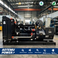 Generador Diésel de 30kw, 50kw, 100kw, 120kw, 150kw, 240kw, Tipo Abierto, Marca China, Precio Muy Económico