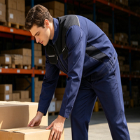 Veste de travail robuste en toile personnalisée pour hommes, idéale pour la construction, la manutention en entrepôt, la peinture et l'usine