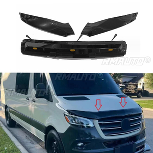 Car Front Bumper Lip Spoiler for Mercedes-Benz Sprinter W907 2018-2023 Front Bumper Protector Lower Blade <b>Splitter</b> Car Styling - Product Image 6