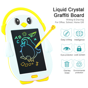 8.5 inch linh hoạt chim cánh cụt <span class=keywords><strong>LCD</strong></span> bằng văn bản máy tính bảng uốn cong màn hình cho độ bền Memo Pads phong cách phim hoạt hình thiết kế - Product Image 2