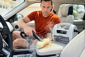 Pulitore <span class=keywords><strong>a</strong></span> Vapore Elettrico Portatile Senza Prodotti Chimici 230F 1800W Certificato CE RoHS PWM per Auto Casa Cucina Bagno - Product Image 4