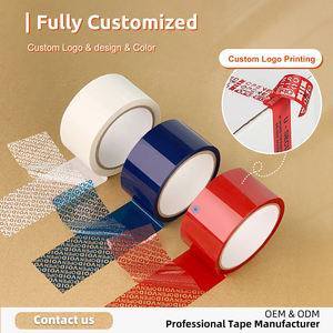 Ruban adhésif transparent de sécurité en gros, ruban adhésif personnalisé anti-effraction, ruban adhésif de garantie, ruban adhésif de scellement de colis, ruban adhésif de garantie anti-effraction - Product Image 3