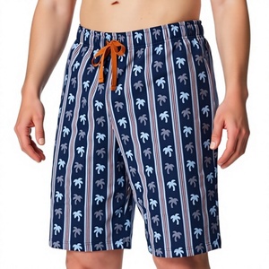 <b>Men</b> Print <b>Lounge</b> <b>Shorts</b> Breathable Quick Dry Elastic Waist Sleepwear Casual Beach <b>Shorts</b> Wholesale Rate OEM Custom 2026 - Product Image 4