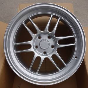 Jantes forgées en alliage d'aluminium RPF1 personnalisées, 16-22 pouces, 5x114.3, pour Honda, Toyota, Mazda, Mitsubishi et Nissan, finition argentée Flow-Formed - Product Image 1