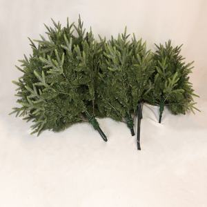 Cadeaux de vacances de Noël de luxe de 6 <span class=keywords><strong>pieds</strong></span> <span class=keywords><strong>sapin</strong></span> de Noël artificiel en <span class=keywords><strong>sapin</strong></span> d'intérieur et d'extérieur, arbre de Noël en forme de graisse - Product Image 5