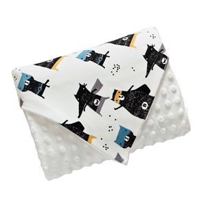 Nueva Manta <span class=keywords><strong>de</strong></span> Bebé <span class=keywords><strong>de</strong></span> Felpa Súper Suave, 100% Poliéster, con Estampados Florales y <span class=keywords><strong>de</strong></span> Animales - Product Image 4