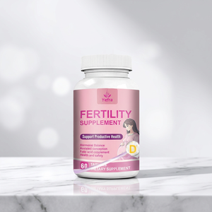 Compresse per la fertilità femminile - Supporto per l'equilibrio ormonale, integratore per la salute della concezione e la gravidanza, 60 compresse per adolescenti e adulti - Product Image 2