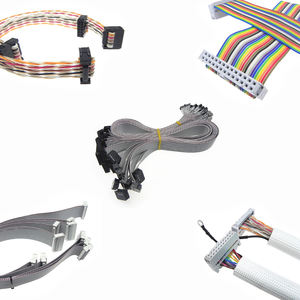 Op maat gemaakte regenboogkleurige flexibele IDC-kabelassemblage voor moederbordmachine - Product Image 6