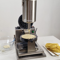 Nouveau Distributeur Professionnel de Pâte à Gaufres 5L Manuel en Acier Inoxydable, Machine Commerciale pour la Distribution de Pâte à Crêpes et la Portionnement de Pâte