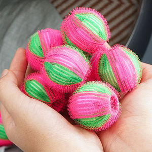 Capsules anti-nœuds en nylon pour enlever les poils d'animaux dans le linge - Élimine efficacement les peluches et les poils - Product Image 2