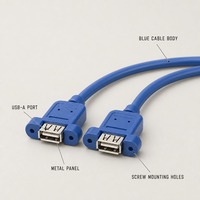 D1961 1080P HD DC Video Converter Adapter untuk Laptop MI ke RCA/AV PVC Plug-In Baru