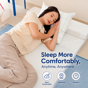 E Z <b>Bed</b> Four Fold 75cm <b>Portable</b> High Density Full Foam Mattress delivers easy folding comfort for guests and travel needs - Product Image 5