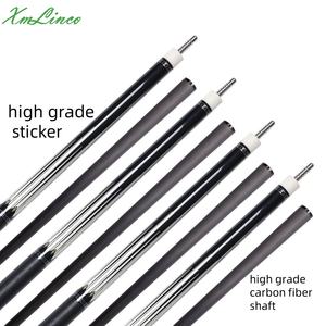 Xmlinco Billard-Queue, 1/2 geteilt, Oberteil aus Karbonfaser, Leinen-Griffband, 12,5 mm Spitze, hochwertiger Aufkleber, 58 Zoll - Product Image 4