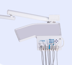 Alta qualità unità clinica ospedaliera dispositivo medico Foshan sedia dentale in vendita; Metallo rotante in plastica fonte di energia elettrica - Product Image 6