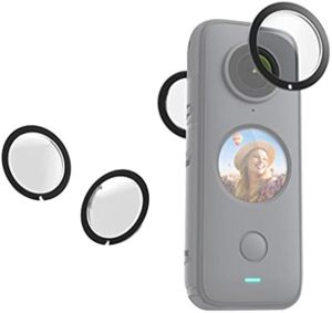 Protectores de Lente Duales HONGDAK para Insta360 <span class=keywords><strong>One</strong></span> <span class=keywords><strong>X2</strong></span>, Funda Protectora de PC para Cámara de Acción Panorámica <span class=keywords><strong>Insta</strong></span> <span class=keywords><strong>360</strong></span> <span class=keywords><strong>ONE</strong></span> <span class=keywords><strong>X2</strong></span> - Product Image 1