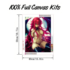 1PC DIY 40*50cm <strong>Nude</strong> Diamond Painting <strong>Art</strong> Craft Full Round 5D Acrylic Drill Modern Diamond Painting Kit for Home Decoration - Product Image 2