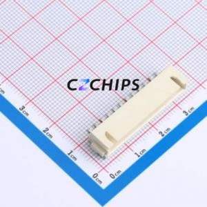 HCZZ0021-12 Wire-to-Board Pin Header SMD,P=2.54mm,Horizontal Mount Connector 1x12P 2.5mm Horizontal Mount XH - Product Image 1