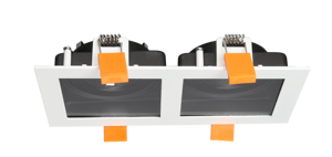 वर्ग-नेतृत्व डाउनलाइट फ्रेम रेज्ड छत लाइट फिटिंग पर 10 धारक विकसित 170*90 मिमी वर्ग 2 - Product Image 5