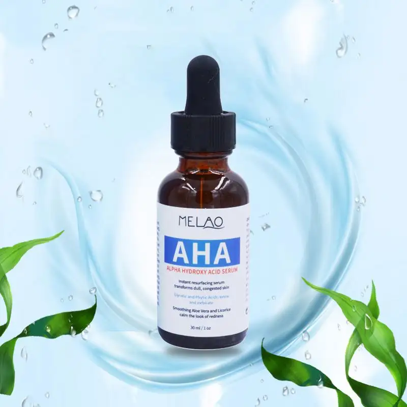 Serum asam hidroksi pengurang keriput Anti Penuaan, solusi Retinol 30ml AHA 30% + BHA 2% mengupas, pribadi; Label