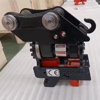 Attache rapide inclinable pour excavatrice, connecteur hydraulique à attache rapide, dispositif de changement rapide d'attache