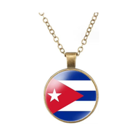 Gants de boxe Cuba, décorations personnalisées pour événements sportifs, accessoires de haute qualité sur le thème du drapeau national pour les fans, ensemble d'accessoires pour encourager