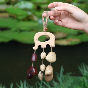 Campana de Sonido Curativa Hecha a Mano con Cascabeles de Frutas Naturales, Colgante para Bolsos, Adorno Colgante para el Hogar - Product Image 5