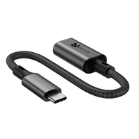 Adaptor USB-C Tipe C laki-laki ke USB perempuan, Adaptor Transfer Data USB Tipe C laki-laki ke USB perempuan 5Gbps USB 3.0 untuk ponsel SSD