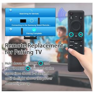 <span class=keywords><strong>Mando</strong></span> a distancia por voz con carga solar para <span class=keywords><strong>TV</strong></span> inteligente <span class=keywords><strong>Samsung</strong></span> NEO QLED Crystal UHD, control remoto por voz a la hora de usar - Product Image 3