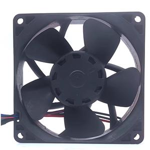 Ventilador de Refrigeración Del---<span class=keywords><strong>ta</strong></span> Nuevo, Compatible con el Conector de Accionamiento de Inversor Schneider QFR0824GHE-CE76, DC24V 0.60A, 80mm*80mm*38mm, 2500 RPM - Product Image 5