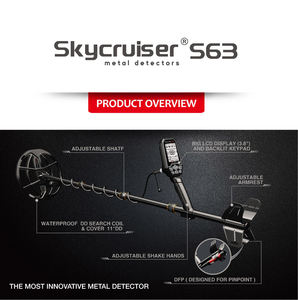 S63 Detector De Metais Subterrâneo Profissional De Alta Precisão De Ponto Fixo Detecção Portátil Treasure Hunting Tool Detector De Meta - Product Image 4