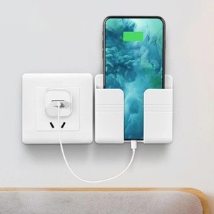 Organizador de Pared de Bajo Precio, Caja de Almacenamiento para Control Remoto, Soporte de Pared para Teléfono con Carga, Multifuncional, Gran Venta - Product Image 4