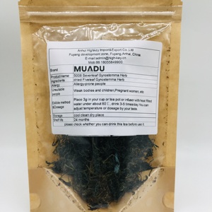 <span class=keywords><strong>Jiao</strong></span> <span class=keywords><strong>gu</strong></span> <span class=keywords><strong>lan</strong></span> B grade herbe chinoise séchée à sept feuilles gynostem thé à herbes 5008 - Product Image 2