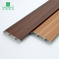 Plinthe SPC 99 mm, imperméable et ignifuge, pour la décoration des hôtels et des villas