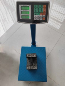 Báscula de Banco de plataforma digital electrónica TCS 150kg acero al carbono 2G Precio de precisión Indicador de computación OEM ODM compatible - Product Image 2