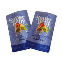 Sachets Doypack Zip en Aluminium pour Snacks, Personnalisables avec Logo, pour Épices Culinaires, Sachets Souples en Plastique avec Fermeture Éclair pour Salades et Sauces