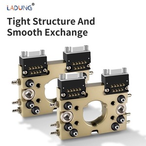 อุปกรณ์เปลี่ยนเครื่องมือหุ่นยนต์ LADUNG รุ่น OX ซีรีส์ ทำจากอลูมิเนียมอัลลอยด์ รูปทรงสี่เหลี่ยม สำหรับเปลี่ยนเครื่องมือหุ่นยนต์ได้อย่างรวดเร็ว - Product Image 5
