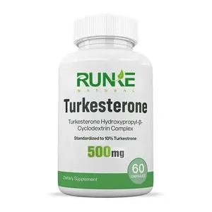 Factory Supply Private Label Turkesterone Tablets Turkesterone Capsules Pills For Enhanced Bioavailability