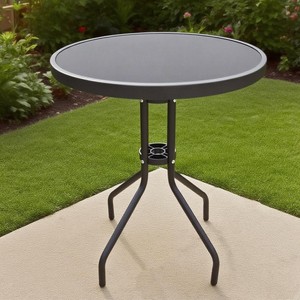 Tables d'extérieur Loisirs <span class=keywords><strong>en</strong></span> <span class=keywords><strong>fer</strong></span> <span class=keywords><strong>forgé</strong></span> Café Bar <span class=keywords><strong>Jardin</strong></span> Tables d'extérieur Tables à manger carrées <span class=keywords><strong>et</strong></span> rondes <span class=keywords><strong>en</strong></span> verre trempé à ciel ouvert - Product Image 5