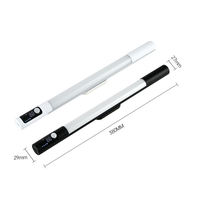 Lampu Bawah Kabinet Sensor Gerak Lampu LED Tanpa Kabel Isi Ulang Otomatis Nyala/Mati Hemat Energi untuk Lemari Dapur Lorong