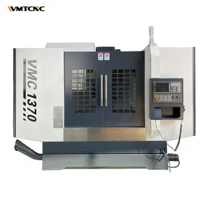 Mesin vmc tipe vertikal, mesin Frais cnc 3 sumbu VMC1370 untuk dijual vmc dengan poros taiwan