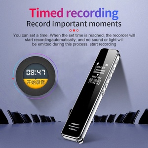 <span class=keywords><strong>Meilleur</strong></span> <span class=keywords><strong>enregistreur</strong></span> vocal numérique à technologie infrarouge à activation vocale, MP3/WAV, mémoire 32 Go, <span class=keywords><strong>portable</strong></span>, 48 heures, stylo pour conférences - Product Image 2