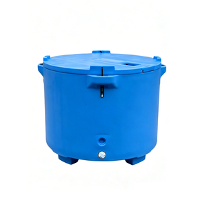 Conteneur isotherme pour poisson en LLDPE et mousse PU 630L, bac de refroidissement, conteneur pour la transformation des fruits de mer et la conservation au froid, bacs isothermes - Product Image 2
