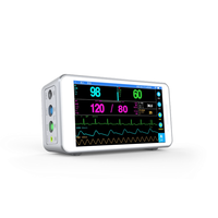 Moniteur vétérinaire portable multiparamètres VK 6, ECG, SpO2, NIBP, dispositif de surveillance des signes vitaux, certifié CE classe II pour animaux