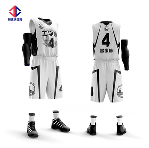 Révisions de conception flexibles Maillot de basket-ball personnalisé Maillot de basket-ball 100 polyester à séchage rapide pour hommes - Product Image 5