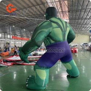 عرض خاص هالك عملاق قابل للنفخ مخصص قابل للنفخ نموذج شخصية هالك للترويج للإعلان - Product Image 6